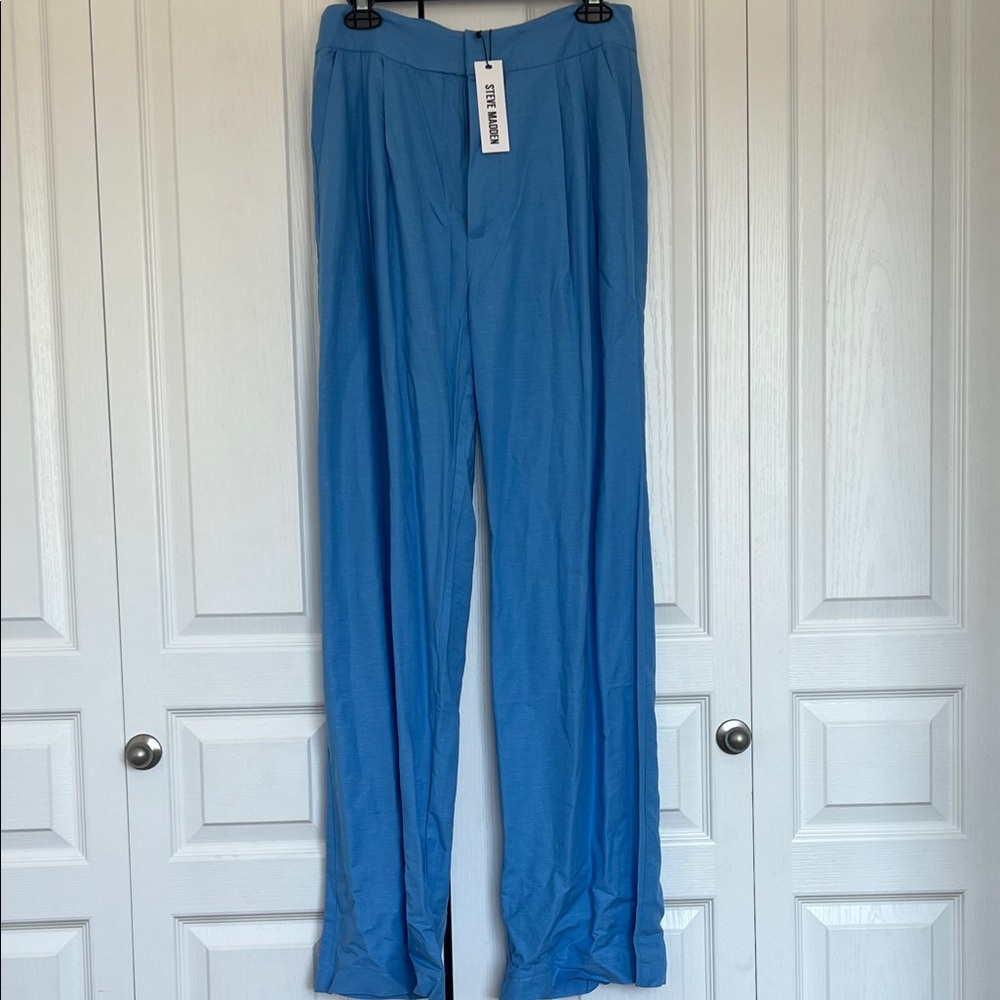 Steve Madden Sky Blue Trousers